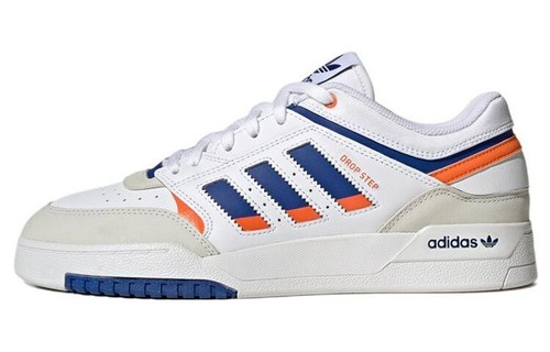 Adidas drop step low - adidas, white
